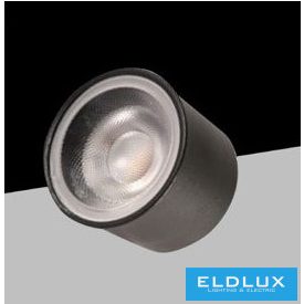   UNIVERSO LED spot helyettesítheti a GU10 7w 540lm 6500k RA90 27° IP20 Fekete D50x56mm