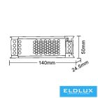 UNIVERSO Slim fémházas tápegység DC:24V 100W 4.16A IP20