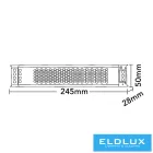 UNIVERSO Slim fémházas tápegység 12V 300W 25A IP20 280x50x29mm 