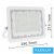 UNIVERSO LED reflektor 100w 9000lm 6500k IP65 fehér