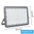 UNIVERSO LED reflektor 200w 18000lm 6500k IP65 szürke