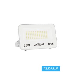   UNIVERSO LED reflektor 30w 2800lm CCT.kap 120° 169x109x27mm IP66 Fehér 3év