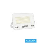 UNIVERSO LED reflektor 50w 4500lm CCT.kap 120° 189x129x27mm IP66 Fehér 3év