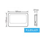 UNIVERSO LED reflektor 50w 4500lm CCT.kap 120° 189x129x27mm IP66 Szürke 3év