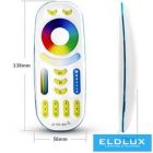 MIBOXER RF 2.4G RGB+CCT LED Szalaghoz távirányító 4 Zónás fehér