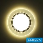 ELDLUX TEKLA süllyesztett lámpatest LED 3W NW  mattfehér