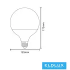UNIVERSO Globe LED izzó E27 22w 2270lm 6500k D125x172mm