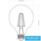UNIVERSO filamentes izzó G125 E27 12w 1500lm 6500K