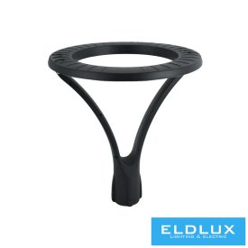   UNIVERSO Kültéri kerti lámpa fej 100w 9300lm 4000k IP65 fekete D500x520mm