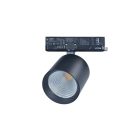 UNIVERSO Háromfázisú sínhez spotlámpa 38w 3700lm CCT.kap Ra90 60° IP20 fekete D99x99x178mm 5év