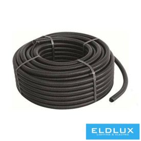   GEWISS Gégecső lépésálló 25/75m (d=18,3mm) fekete FK15 750N 2J PVC