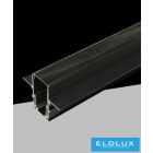 UNIVERSO Mágneses sülyesztett sínrendszer DC:48V Max.16A IP20 Fekete 2000x62x47mm