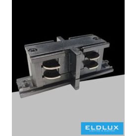 UNIVERSO Háromfázisú sínhez toldóelem fekete 75x26x31mm