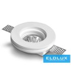 UNIVERSO Gipsz süllyesztett spot lámpatest 1xGU10 ∅100x33mm IP20 fehér