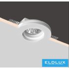 UNIVERSO Gipsz süllyesztett spot lámpatest 1xGU10 ∅100x33mm IP20 fehér