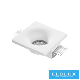  UNIVERSO Gipsz süllyesztett spot lámpatest 1xGU10 120x120x45mm IP20 fehér