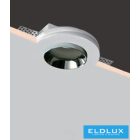 UNIVERSO Gipsz süllyesztett spot lámpatest 1xGU10 Max.35w D100x43mm IP20 fehér
