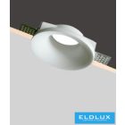 UNIVERSO Gipsz süllyesztett spot lámpatest 1xGU10 Max.35w D100x40mm IP20 fehér