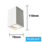 UNIVERSO Gipsz mennyezeti lámpa 1xGU10 Max.35w 70x70x110mm IP20 fehér