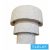 UNIVERSO Gipsz fali lámpa 1xE14 215x205x105mm IP20 fehér