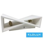 UNIVERSO Gipsz fali lámpa 2xG9 300x105mm IP20 fehér 