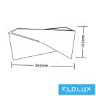 UNIVERSO Gipsz fali lámpa 2xG9 300x105mm IP20 fehér 