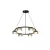 UNIVERSO Függeszték 6x12w 6x1160lm CCT.Kap 105° IP20 Fekete/Amber D710x80x1200mm