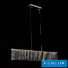 ELDLUX VANDA kristályüveg függeszték króm 26W 4000K