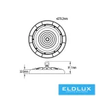 UNIVERSO Csarnok világítás 100w 9000lm 4000k D270x91mm IP65 fekete