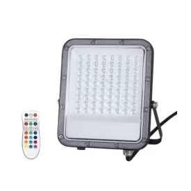  UNIVERSO LED reflektor 25w RGBW 120° 165x191x26mm IP65 Szürke