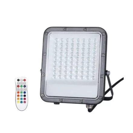 UNIVERSO LED reflektor 25w RGBW 120° 165x191x26mm IP65 Szürke