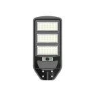UNIVERSO Solar utcai lámpa 3.2V-12AH 1800lm 6500k IP65 fekete 511x231x47mm