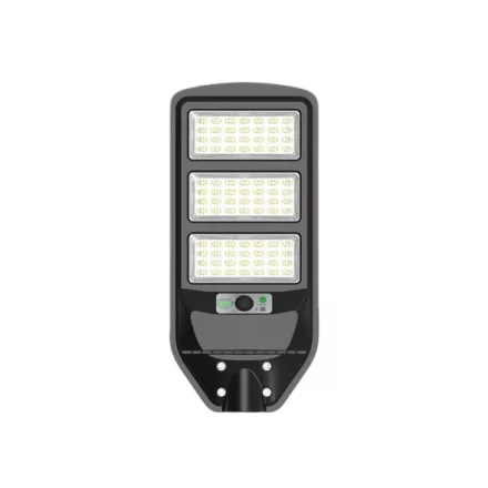 UNIVERSO Solar utcai lámpa 3.2V-12AH 1800lm 6500k IP65 fekete 511x231x47mm