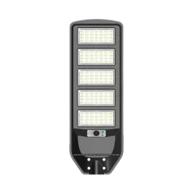   UNIVERSO Solar utcai lámpa 3.2V-18AH 2700lm 6500k IP65 fekete 722x251x47mm