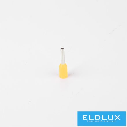 ELDLUX Szigetelt érvéghüvely, sárga, 1mm², 30db/csomag