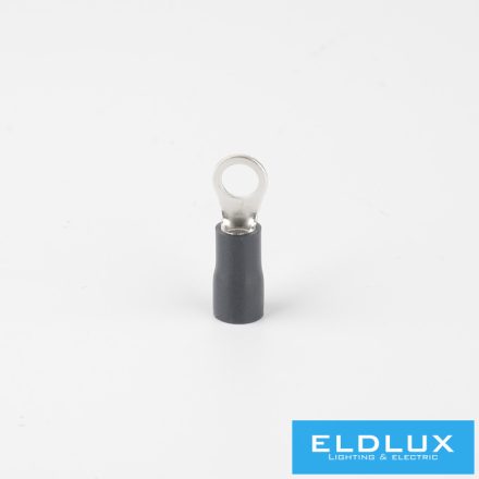 ELDLUX Szigetelt szemes saru, fekete, 2.5-4mm², 30db/csomag