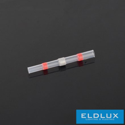 ELDLUX Hőre zsugorodó hüvely ónnal, Piros, 0.5-1.5mm², 30db/csomag