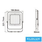 UNIVERSO LED reflektor 50w 4000lm CCT.kap 120° IP65 fekete 185x222x30mm