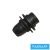 K314B E14 foglalat 2db gyűrűvel fekete
