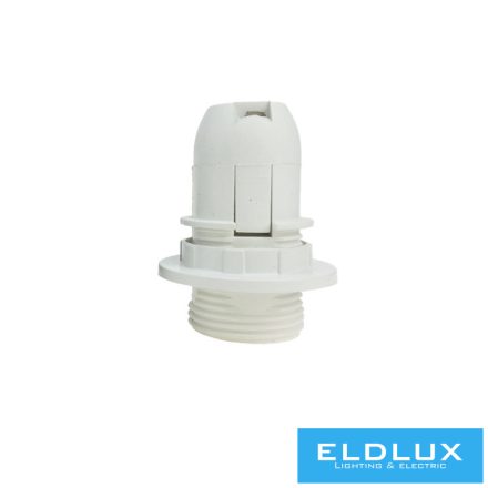 ELDLUX K314C E14 foglalat gyűrűvel fehér
