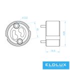 KANLUX K512 GU10 kerámia foglalat