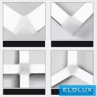 ELDLUX LED lámpatest 40w 3600lm 6500k IP20
