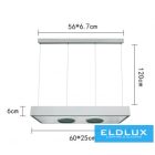 UNIVERSO Függeszték 40w 3200lm 3000k IP20 Fehér 600x250x1200mm