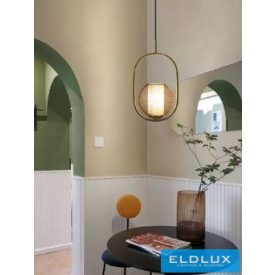   UNIVERSO Függeszték 1xE27 D250x390x1200mm IP20 Fekete/Óarany