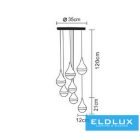 UNIVERSO Függeszték 80w 6400lm CCT.kap IP20 króm D350x1200mm