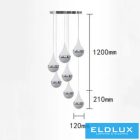 UNIVERSO Függeszték 80w 6400lm 4000k IP20 króm