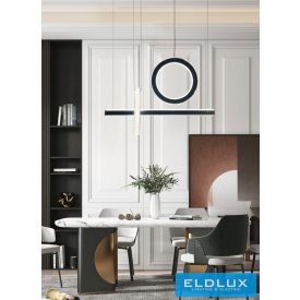 UNIVERSO Függeszték 80w 6400lm 4000k IP20 fekete 730mm