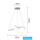 UNIVERSO Függeszték 40w 3200lm 4000k IP20 Fehér D550x1200mm