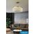 UNIVERSO Kristály üveg csillár 27w 2160lm 6500k arany D500x1200mm