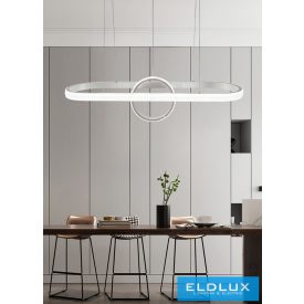   UNIVERSO Függeszték 54w 4320lm 6500k IP20 Fehér D1050x260mm